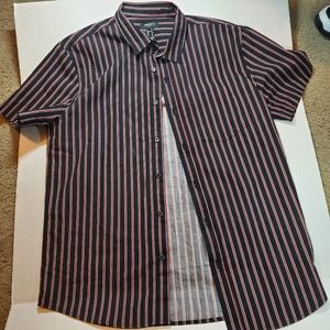 Striped Button Up